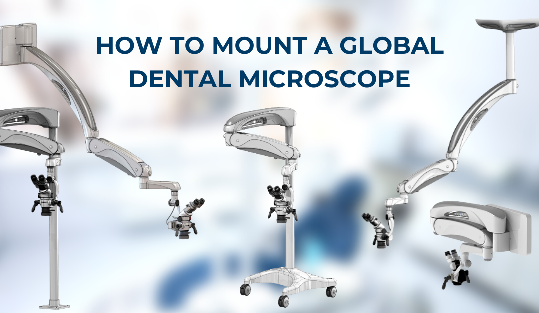 dental microscope mounting