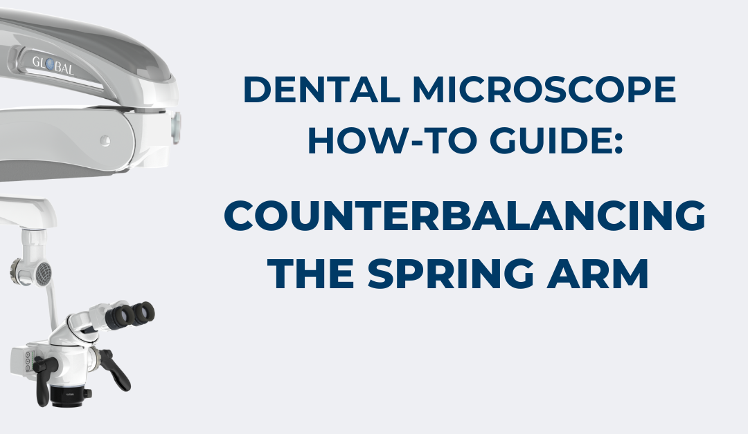 how to counterbalance dental microscope